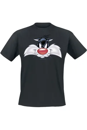 LOONEY TUNES T-Shirt di - Sylvester - Big Face - M a 5XL - Uomo