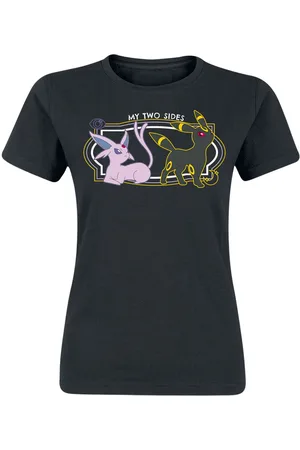 Pokemon T-Shirt Gaming di - Psiana & Nachtara - My two sides - S a XXL - Donna