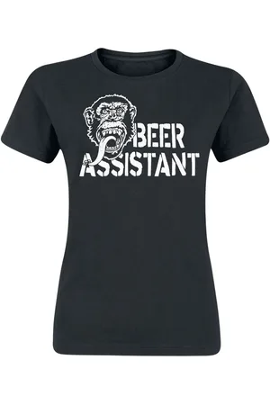 Gas Monkey Garage T-Shirt Rockabilly di - Beer Assistant - M a L - Donna