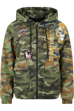 Rock Rebel Giacca di mezza stagione di - Camouflage jacket - S a XXL - Donna