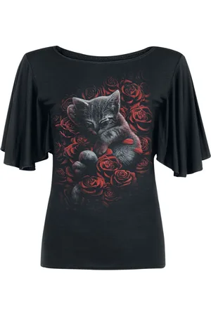 Spiral T-Shirt Gothic di - Bed of rose - L a 3XL - Donna
