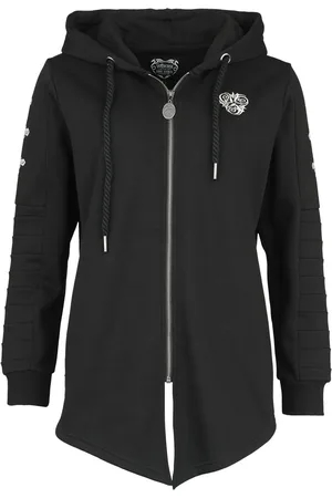 Gothicana Felpa jogging Gothic di - Gothicana X Anne Stokes hoodie jacket - S a M - Donna