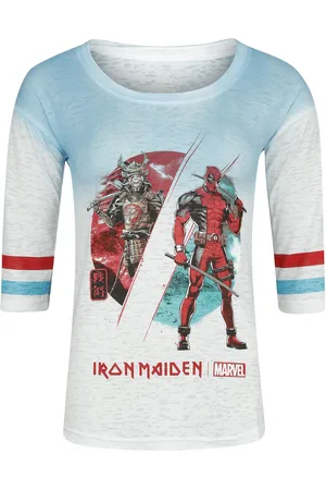 Iron Maiden T-Shirt di - x Marvel Collection - Samurai Comp - S a L - Donna