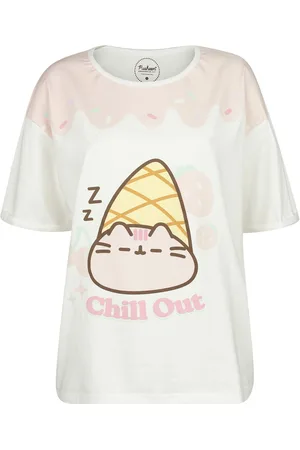 Pusheen T-Shirt Anime di - Chill out - L - Donna