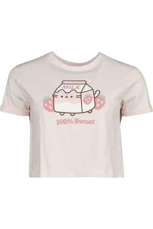 Pusheen Maglia Sportiva Anime di - Strawberry - L a XXL - Donna