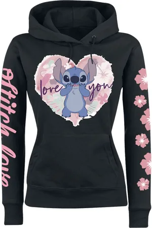 Felpa con cappuccio Lilo Stitch bambini con cappuccio maniche lunghe  maglione to