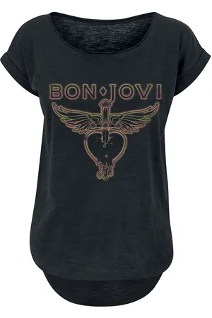 Bon Jovi T-Shirt di - Heart & Dagger Outline - S a 3XL - Donna