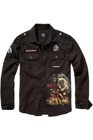 Iron Maiden Camicia Maniche Lunghe di - Luis Vintage Shirt - S a 5XL - Uomo