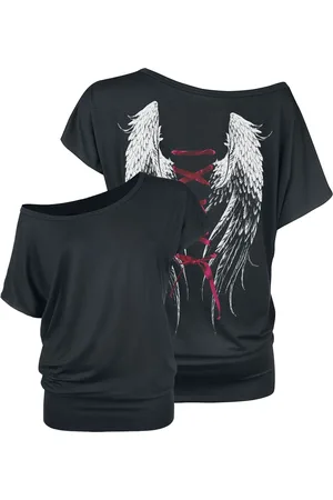 Gothicana T-Shirt Gothic di - Can You Read My Mind - S a 5XL - Donna