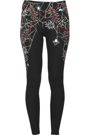 Gothicana Leggings Gothic di - leggings with spider web - S - Donna