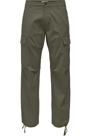 Only & Sons Pantaloni modello cargo di - ONSRay Life 0020 ribstop cargo - W33L32 a W33L34 - Uomo