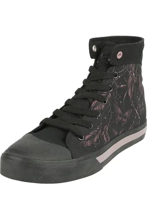 Full Volume Sneakers alte di - Sneaker with Feathers and Butterflies - EU37 a EU38 - Donna