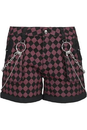 Rock Rebel Shorts di - Checkerboard Shorts - 29 a 30 - Donna