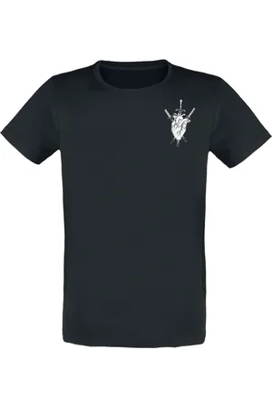 EMP T-Shirt di - T-shirt with heart and sword print - M a XL - Uomo