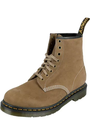 Stivali modello Biker di - 1460 - Savannah Tan Tumbled Boots - EU36 a EU40 - Unisex