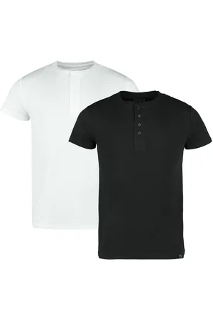 EMP T-Shirt di - 2-pack henley t-shirts - S a XXL - Uomo
