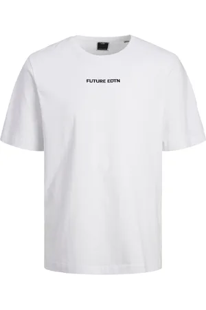 JACK & JONES T-Shirt di - JCOStagger tee SS crew neck JNR - 140 a 152 - Ragazzi