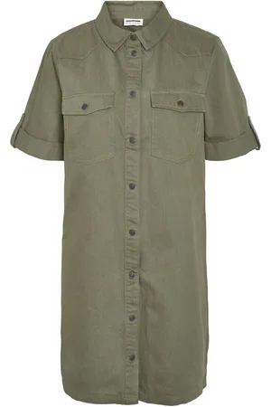 Noisy May Miniabito di - NMNEw Signe S/S denim dress CLR NOOS - XS a S - Donna