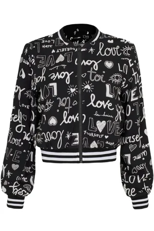 Hell Bunny Giacca in stile College di - Love Yourself Jacket - XS a XXL - Donna