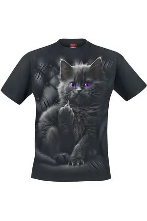Spiral T-Shirt Gothic di - Cattitude - S a 4XL - Unisex