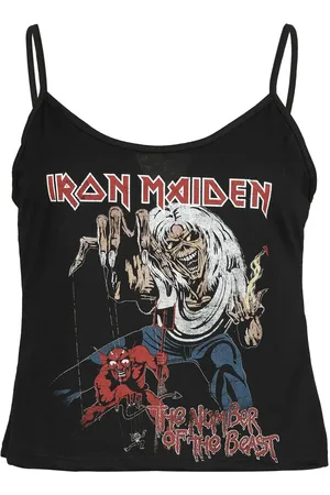 Iron Maiden Top di - The Number Of The Beast - S a XXL - Donna