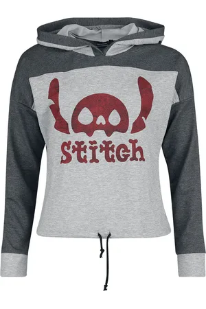 Disney Felpa con cappuccio Disney di - Skeleton Stitch - M a XL - Donna