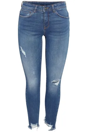 Noisy May Jeans di - NMKIMMY NW DESTROY ANK SKNY AZ369DB NOOS - W25L32 a W29L32 - Donna