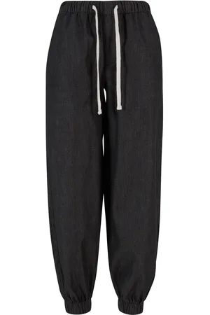 Urban classics Pantaloni tuta di - Ladies Light Denim Joggers - XS a 4XL - Donna