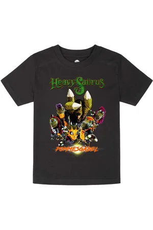 Heavysaurus T-Shirt di - Metal-Kids - Pommesgabel - 92 a 164 - Ragazzi & Ragazze