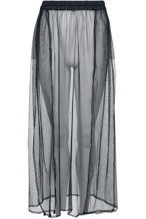 Gothicana Gonna lunga Gothic di - Sheer Skirt - S a XL - Donna