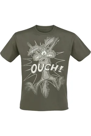 LOONEY TUNES T-Shirt di - Coyote - Ouch! - S a 3XL - Uomo