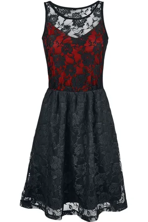 Gothicana Abito media lunghezza di - Lady Jane - S a 5XL - Donna