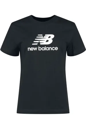 New Balance T-Shirt di - Sport Essentials Jersey Stacked Logo T-shirt - S - Donna