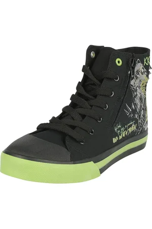 Rock Rebel Sneakers alte di - Trainers with old school cyber skull - EU37 a EU39 - Unisex