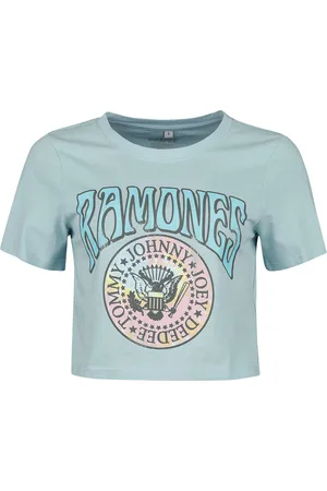 RAMONES T-Shirt di - Coloured Crest - XS a M - Donna