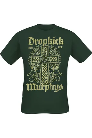 Dropkick Murphys T-Shirt di - Celtic Cross - S a XXL - Uomo