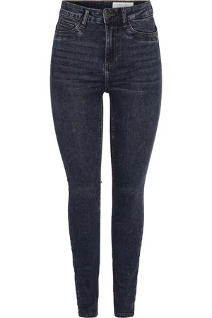 Noisy May Jeans di - NMCALLIE HW SKINNY JEANS VI506DB FWD NOOS - W25L30 a W28L32 - Donna