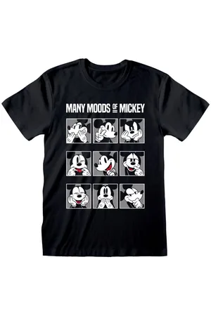 Minnie & Topolino T-Shirt Disney di - Many Moods of Mickey - S a XXL - Uomo