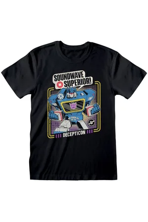 TRANSFORMERS T-Shirt di - Soundwave Superior - S a XXL - Uomo