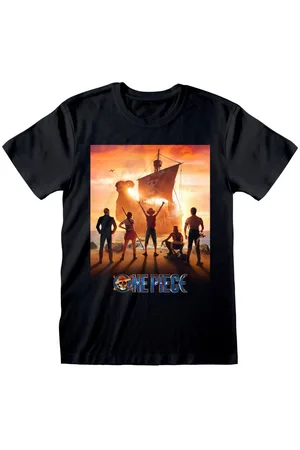 Onepiece T-Shirt Anime di - Key Art - S a XXL - Uomo