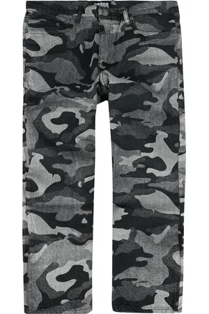 Urban classics Jeans di - Laser Camo Printed Jeans - W32L32 - Uomo