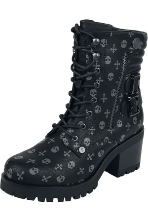 Rock Rebel Stivali di - Lace-Up Boots - EU37 a EU39 - Donna