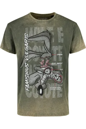 LOONEY TUNES T-Shirt di - Coyote - Famishius Vulgaris - S a 3XL - Uomo