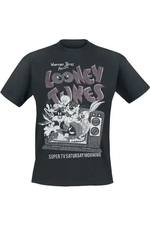 LOONEY TUNES T-Shirt di - Super TV Saturday Morning - S a XXL - Uomo