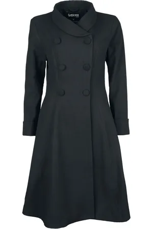 Gothicana Cappotti Gothic di - Ophelia Coat - S a XXL - Donna