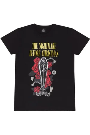 The Nightmare Before Christmas T-Shirt Disney di - Jack Coffin - S a XXL - Uomo