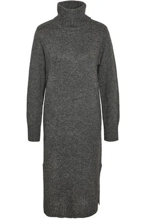 Noisy May Abito media lunghezza di - NMViola L/S rollneck knit dress FWD NOOS - XS a L - Donna