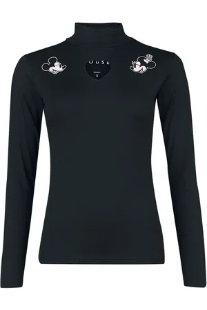 Minnie & Topolino Maglia Maniche Lunghe Disney di - Love Is All You Need - M a XXL - Donna