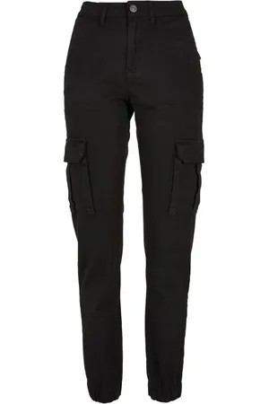 Urban classics Pantaloni modello cargo di - Ladies Cotton Twill Utility Trousers - 31 a 32 - Donna