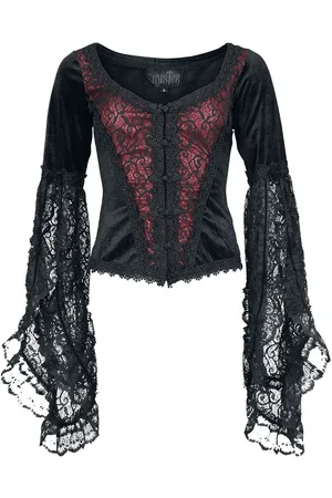Sinister Gothic Maglia Maniche Lunghe Gothic di - Gothic Longsleeve - XS a XXL - Donna